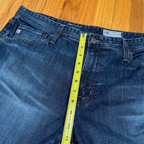 AG Everett Jeans 38x31 36Tag Slim Straight Stretch Denim 360 Japan Fabric AG-ED - Picture 10 of 13